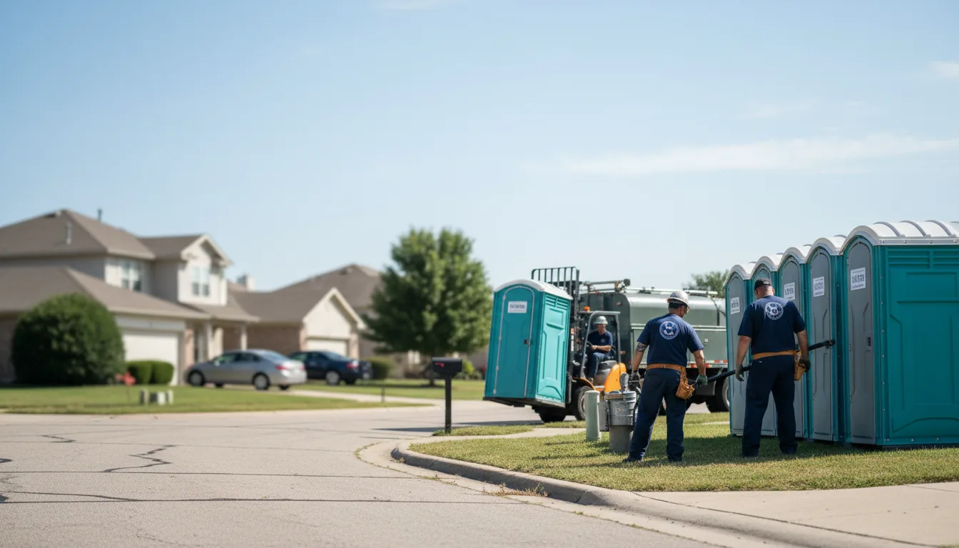 Porta Potty Rental in Macedonia, IL near me